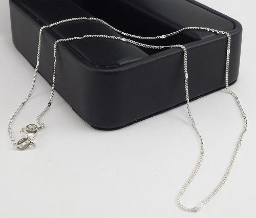 Cadena de plata Sterling Ley 925. mod. 7