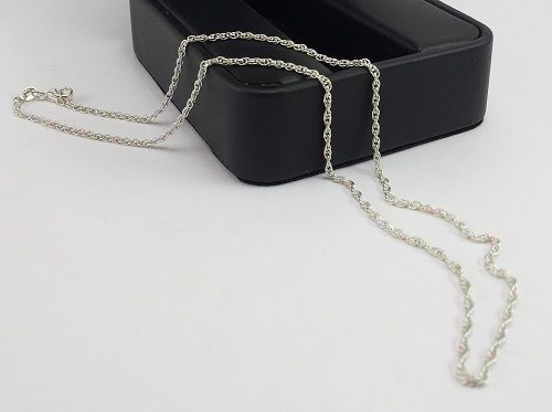 Cadena de plata Sterling Ley 925. mod. 6