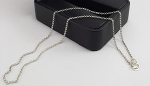 Cadena de plata 18 pulgadas, 1.3 mm.